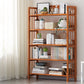 Contemporary Manufactured Wood Etagere Bookshelf Vertical Open Bookcase Clearhalo 'Bookcases' 'furn' 'furn_bookcases' 'Furniture' 'furniture_bookcases' 'Office Furniture' 5047566