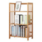Manufactured Wood Etagere Bookshelf Natural Modern Open Bookcase for Classroom 19.7"L x 9.8"W x 32.3"H Clearhalo 'Bookcases' 'furn' 'furn_bookcases' 'Furniture' 'furniture_bookcases' 'Office Furniture' 5047581