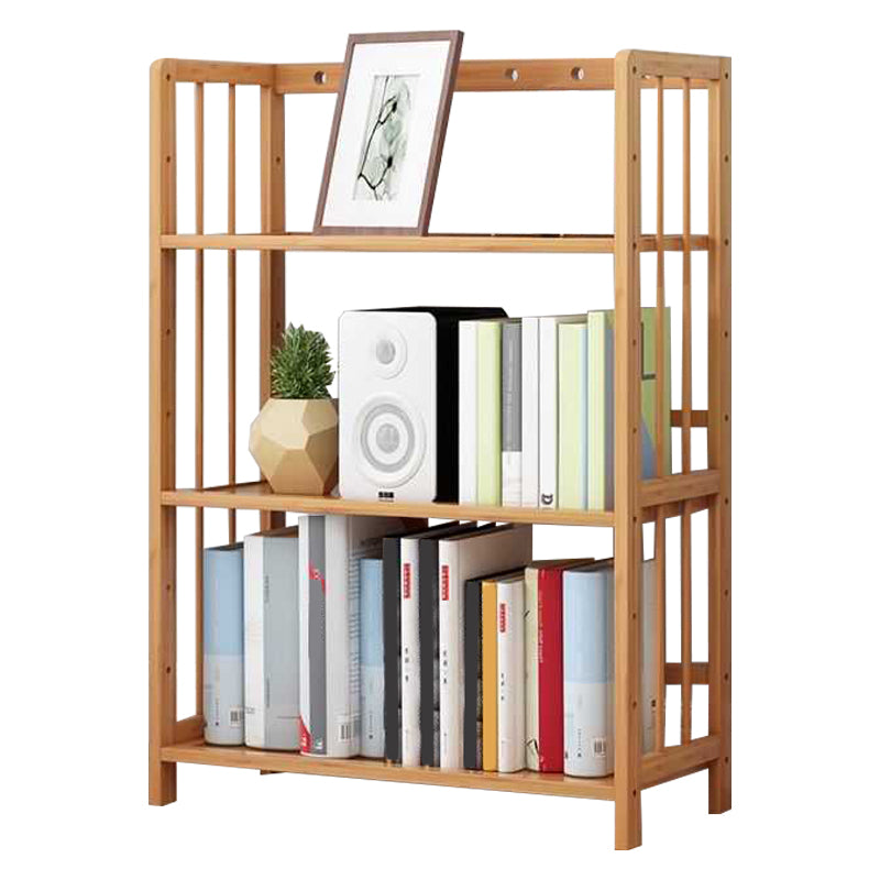 Manufactured Wood Etagere Bookshelf Natural Modern Open Bookcase for Classroom 23.6"L x 9.8"W x 32.3"H Clearhalo 'Bookcases' 'furn' 'furn_bookcases' 'Furniture' 'furniture_bookcases' 'Office Furniture' 5047583