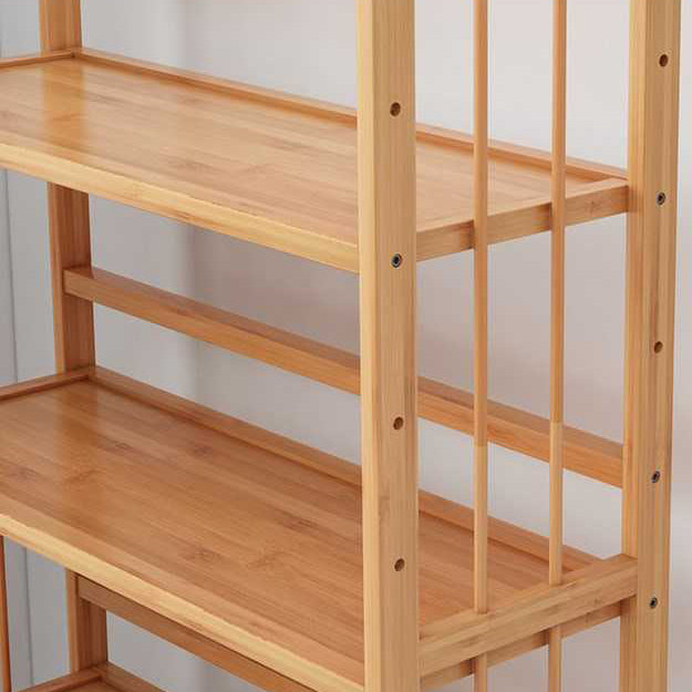 Manufactured Wood Etagere Bookshelf Natural Modern Open Bookcase for Classroom Clearhalo 'Bookcases' 'furn' 'furn_bookcases' 'Furniture' 'furniture_bookcases' 'Office Furniture' 5047592