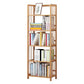 Manufactured Wood Etagere Bookshelf Natural Modern Open Bookcase for Classroom 19.7"L x 9.8"W x 54.3"H Clearhalo 'Bookcases' 'furn' 'furn_bookcases' 'Furniture' 'furniture_bookcases' 'Office Furniture' 5047594