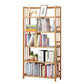 Manufactured Wood Etagere Bookshelf Natural Modern Open Bookcase for Classroom 27.6"L x 9.8"W x 54.3"H Clearhalo 'Bookcases' 'furn' 'furn_bookcases' 'Furniture' 'furniture_bookcases' 'Office Furniture' 5047598