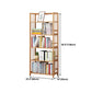 Manufactured Wood Etagere Bookshelf Natural Modern Open Bookcase for Classroom Clearhalo 'Bookcases' 'furn' 'furn_bookcases' 'Furniture' 'furniture_bookcases' 'Office Furniture' 5047618