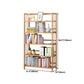 Manufactured Wood Etagere Bookshelf Natural Modern Open Bookcase for Classroom Clearhalo 'Bookcases' 'furn' 'furn_bookcases' 'Furniture' 'furniture_bookcases' 'Office Furniture' 5047620