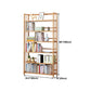 Manufactured Wood Etagere Bookshelf Natural Modern Open Bookcase for Classroom Clearhalo 'Bookcases' 'furn' 'furn_bookcases' 'Furniture' 'furniture_bookcases' 'Office Furniture' 5047625