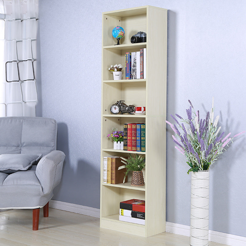 71"H x 9.45"W Bookcase Contemporary Style Closed Back Bookshelf for Home Office Clearhalo 'Bookcases' 'furn' 'furn_bookcases' 'Furniture' 'furniture_bookcases' 'Office Furniture' 5047626