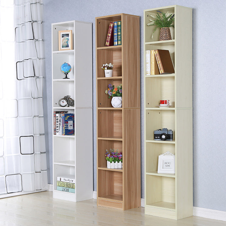 71"H x 9.45"W Bookcase Contemporary Style Closed Back Bookshelf for Home Office Clearhalo 'Bookcases' 'furn' 'furn_bookcases' 'Furniture' 'furniture_bookcases' 'Office Furniture' 5047643