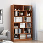 Closed Back Bookcase Contemporary Style Bookshelf for Home Office Study Room Clearhalo 'Bookcases' 'furn' 'furn_bookcases' 'Furniture' 'furniture_bookcases' 'Office Furniture' 5047662