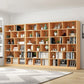 Closed Back Bookcase Contemporary Style Bookshelf for Home Office Study Room Clearhalo 'Bookcases' 'furn' 'furn_bookcases' 'Furniture' 'furniture_bookcases' 'Office Furniture' 5047672