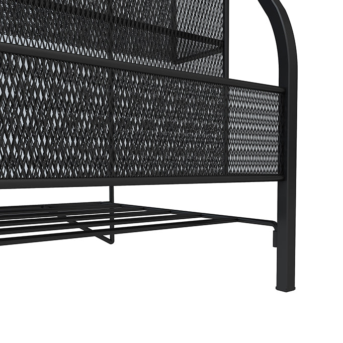 Closed Back Iron Ladder Bookshelf Contemporary Vertical Bookcase Clearhalo 'Bookcases' 'furn' 'furn_bookcases' 'Furniture' 'furniture_bookcases' 'Office Furniture' 5047690