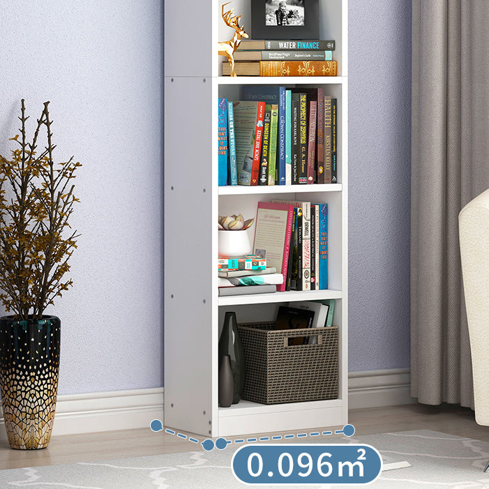 Artificial Wood Bookcase Contemporary Style Bookshelf for Home Office Study Room Clearhalo 'Bookcases' 'furn' 'furn_bookcases' 'Furniture' 'furniture_bookcases' 'Office Furniture' 5047710