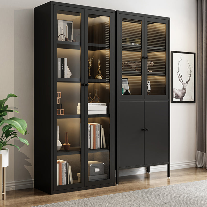 Scandinavian Style Bookcase with Door Shelf Bookcase for Study Room and Office Clearhalo 'Bookcases' 'furn' 'furn_bookcases' 'Furniture' 'furniture_bookcases' 'Office Furniture' 5047720