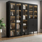 Scandinavian Style Bookcase with Door Shelf Bookcase for Study Room and Office Clearhalo 'Bookcases' 'furn' 'furn_bookcases' 'Furniture' 'furniture_bookcases' 'Office Furniture' 5047722