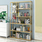 Open Back Shelf Bookcase Glam Style Bookcase for Office and Study Room Clearhalo 'Bookcases' 'furn' 'furn_bookcases' 'Furniture' 'furniture_bookcases' 'Office Furniture' 5047744