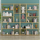 Open Back Shelf Bookcase Glam Style Bookcase for Office and Study Room Clearhalo 'Bookcases' 'furn' 'furn_bookcases' 'Furniture' 'furniture_bookcases' 'Office Furniture' 5047747