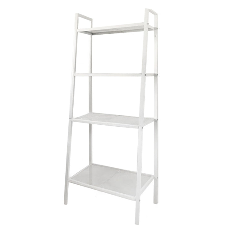 Scandinavian Style Shelf Bookcase Open Back Bookshelf for Home and Office 23.6"L x 13.8"W x 57.9"H White Clearhalo 'Bookcases' 'furn' 'furn_bookcases' 'Furniture' 'furniture_bookcases' 'Office Furniture' 5047788