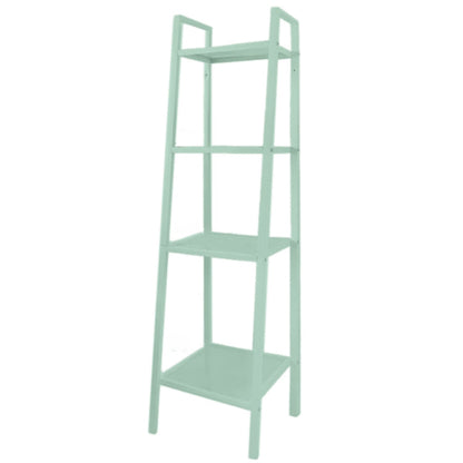 Scandinavian Style Shelf Bookcase Open Back Bookshelf for Home and Office 13.8"L x 13.8"W x 57.9"H Green Clearhalo 'Bookcases' 'furn' 'furn_bookcases' 'Furniture' 'furniture_bookcases' 'Office Furniture' 5047793