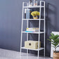 Modern Style Steel Bookshelf Ladder Open Shelf Bookcase for Home Clearhalo 'Bookcases' 'furn' 'furn_bookcases' 'Furniture' 'furniture_bookcases' 'Office Furniture' 5047809