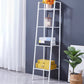 Modern Style Steel Bookshelf Ladder Open Shelf Bookcase for Home Clearhalo 'Bookcases' 'furn' 'furn_bookcases' 'Furniture' 'furniture_bookcases' 'Office Furniture' 5047813