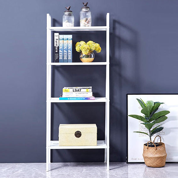 Modern Style Steel Bookshelf Ladder Open Shelf Bookcase for Home Clearhalo 'Bookcases' 'furn' 'furn_bookcases' 'Furniture' 'furniture_bookcases' 'Office Furniture' 5047819