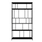 Modern Metal Etagere Bookshelf Vertical Iron Bookshelf for Living Room 39.4"L x 11.8"W x 70.9"H Matte Black Clearhalo 'Bookcases' 'furn' 'furn_bookcases' 'Furniture' 'furniture_bookcases' 'Office Furniture' 5047824