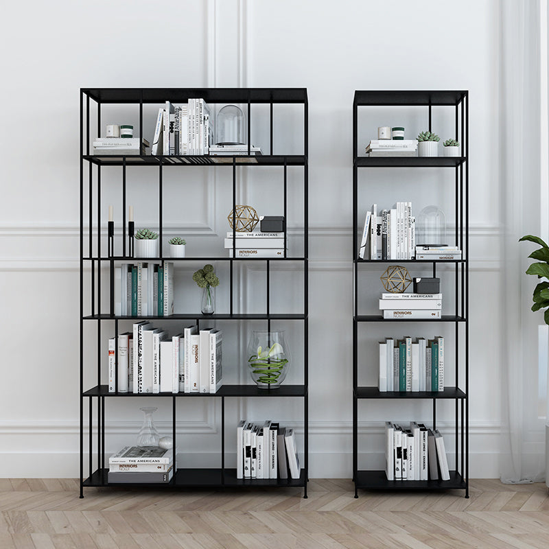 Modern Metal Etagere Bookshelf Vertical Iron Bookshelf for Living Room Clearhalo 'Bookcases' 'furn' 'furn_bookcases' 'Furniture' 'furniture_bookcases' 'Office Furniture' 5047825