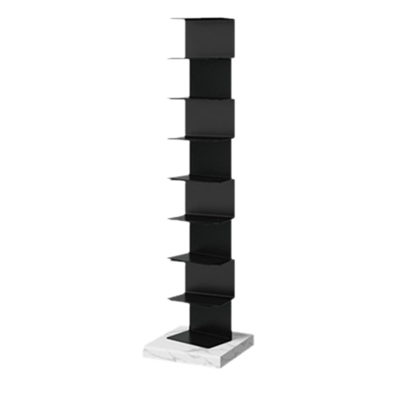 Modern Style Vertical Bookshelf Stainless Steel Shelf Bookcase for Home Clearhalo 'Bookcases' 'furn' 'furn_bookcases' 'Furniture' 'furniture_bookcases' 'Office Furniture' 5047850