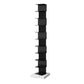 Modern Style Vertical Bookshelf Stainless Steel Shelf Bookcase for Home 13.8"L x 13.8"W x 70.1"H Clearhalo 'Bookcases' 'furn' 'furn_bookcases' 'Furniture' 'furniture_bookcases' 'Office Furniture' 5047851