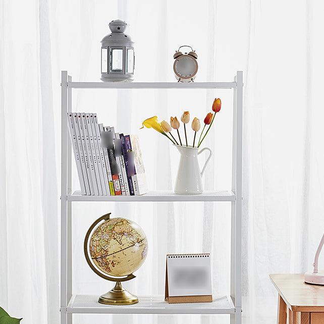 Contemporary Open Ladder Bookshelf Metal Vertical Bookshelf for Home Clearhalo 'Bookcases' 'furn' 'furn_bookcases' 'Furniture' 'furniture_bookcases' 'Office Furniture' 5047900