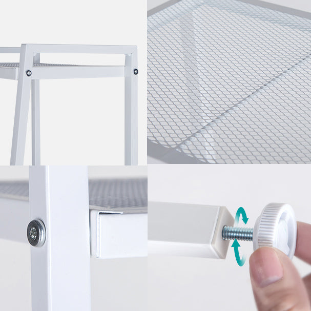 Contemporary Open Ladder Bookshelf Metal Vertical Bookshelf for Home Clearhalo 'Bookcases' 'furn' 'furn_bookcases' 'Furniture' 'furniture_bookcases' 'Office Furniture' 5047902