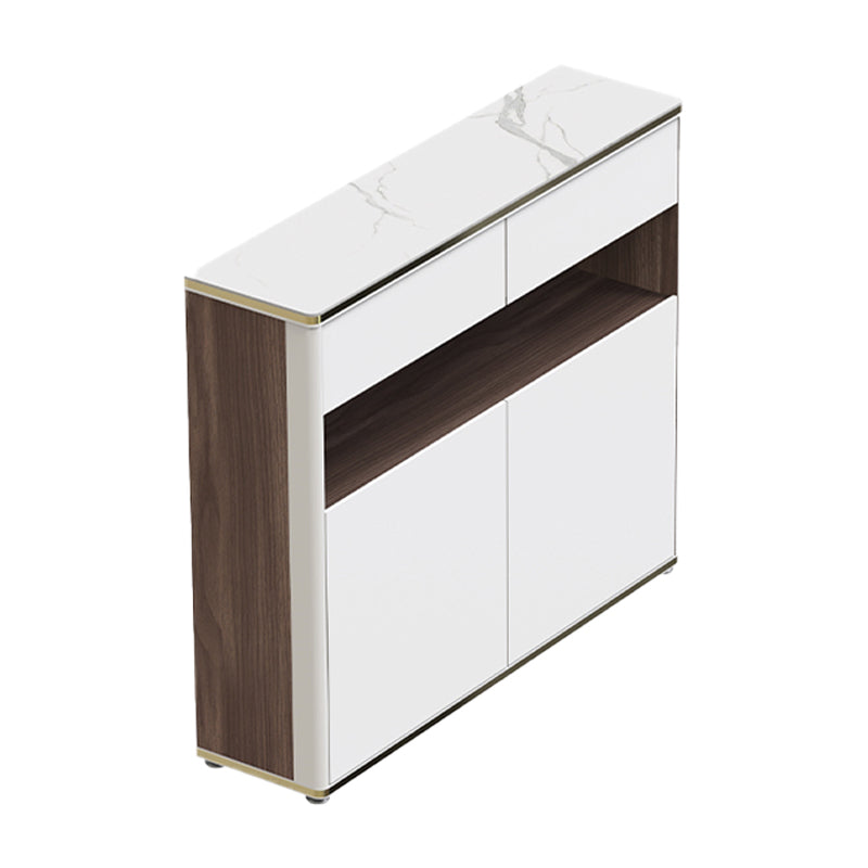 Wood Dining Room Sideboard Cabinet Glam Credenza with Storage and Drawer https: res.litfad.com site img item 2022 06 11 5047942 1200x1200.jpg Clearhalo 'buffet_sideboard' 'Buffets & Sideboards' 'furn' 'furn_buffet_sideboard' 'Furniture' 'furniture_buffet_sideboard' 'Kitchen & Dining Furniture' 5047942