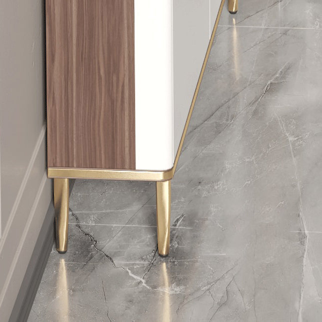 Wood Dining Room Sideboard Cabinet Glam Credenza with Storage and Drawer Clearhalo 'buffet_sideboard' 'Buffets & Sideboards' 'furn' 'furn_buffet_sideboard' 'Furniture' 'furniture_buffet_sideboard' 'Kitchen & Dining Furniture' 5047952