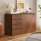 Engineered Wood Buffet Sideboard Modern Sideboard Cabinet with Drawers Clearhalo 'buffet_sideboard' 'Buffets & Sideboards' 'furn' 'furn_buffet_sideboard' 'Furniture' 'furniture_buffet_sideboard' 'Kitchen & Dining Furniture' 5047962