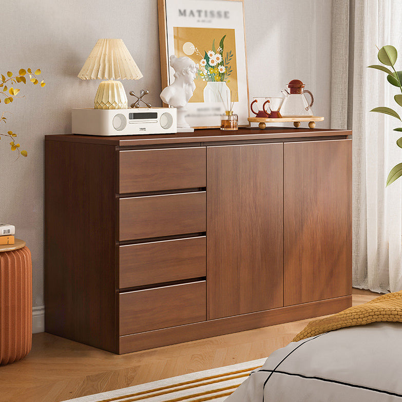 Engineered Wood Buffet Sideboard Modern Sideboard Cabinet with Drawers Clearhalo 'buffet_sideboard' 'Buffets & Sideboards' 'furn' 'furn_buffet_sideboard' 'Furniture' 'furniture_buffet_sideboard' 'Kitchen & Dining Furniture' 5047962