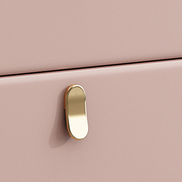 Modern Leatherwear Sideboard Stone Countertop Buffet Table with Drawer for Dining Room Clearhalo 'buffet_sideboard' 'Buffets & Sideboards' 'furn' 'furn_buffet_sideboard' 'Furniture' 'furniture_buffet_sideboard' 'Kitchen & Dining Furniture' 5048008