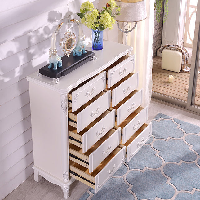 Modern Style Engineered Wood Buffet Sideboard White Buffet Server for Dining Room Clearhalo 'buffet_sideboard' 'Buffets & Sideboards' 'furn' 'furn_buffet_sideboard' 'Furniture' 'furniture_buffet_sideboard' 'Kitchen & Dining Furniture' 5048022
