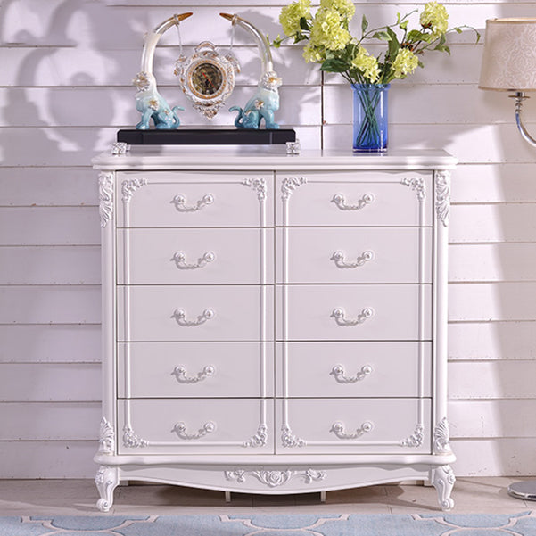 Modern Style Engineered Wood Buffet Sideboard White Buffet Server for Dining Room Clearhalo 'buffet_sideboard' 'Buffets & Sideboards' 'furn' 'furn_buffet_sideboard' 'Furniture' 'furniture_buffet_sideboard' 'Kitchen & Dining Furniture' 5048023