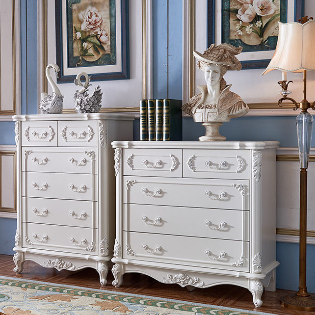 Modern Style Engineered Wood Buffet Sideboard White Buffet Server for Dining Room Clearhalo 'buffet_sideboard' 'Buffets & Sideboards' 'furn' 'furn_buffet_sideboard' 'Furniture' 'furniture_buffet_sideboard' 'Kitchen & Dining Furniture' 5048033