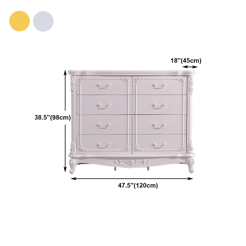 Modern Style Engineered Wood Buffet Sideboard White Buffet Server for Dining Room Clearhalo 'buffet_sideboard' 'Buffets & Sideboards' 'furn' 'furn_buffet_sideboard' 'Furniture' 'furniture_buffet_sideboard' 'Kitchen & Dining Furniture' 5048041