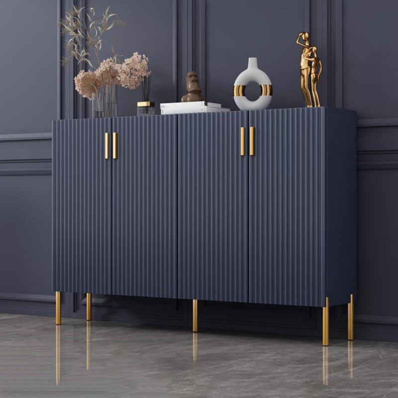 38-inch Height Kitchen Server Light Luxury Buffet Server for Living Room Blue Clearhalo 'buffet_sideboard' 'Buffets & Sideboards' 'furn' 'furn_buffet_sideboard' 'Furniture' 'furniture_buffet_sideboard' 'Kitchen & Dining Furniture' 5048105