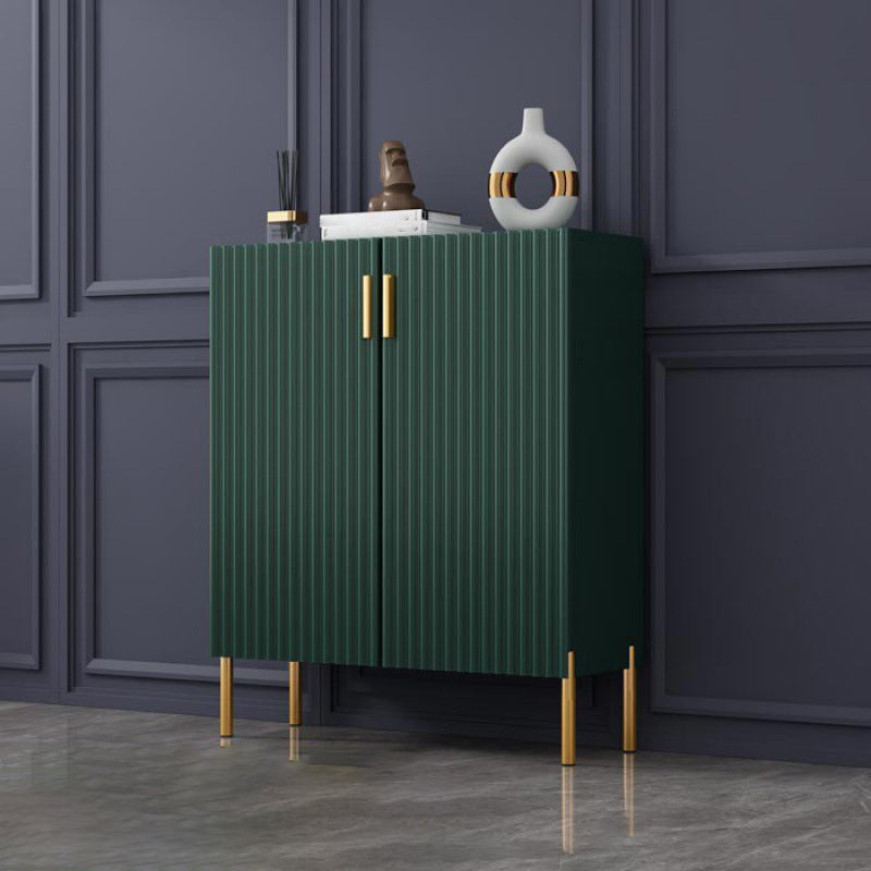 38-inch Height Kitchen Server Light Luxury Buffet Server for Living Room Green Clearhalo 'buffet_sideboard' 'Buffets & Sideboards' 'furn' 'furn_buffet_sideboard' 'Furniture' 'furniture_buffet_sideboard' 'Kitchen & Dining Furniture' 5048107