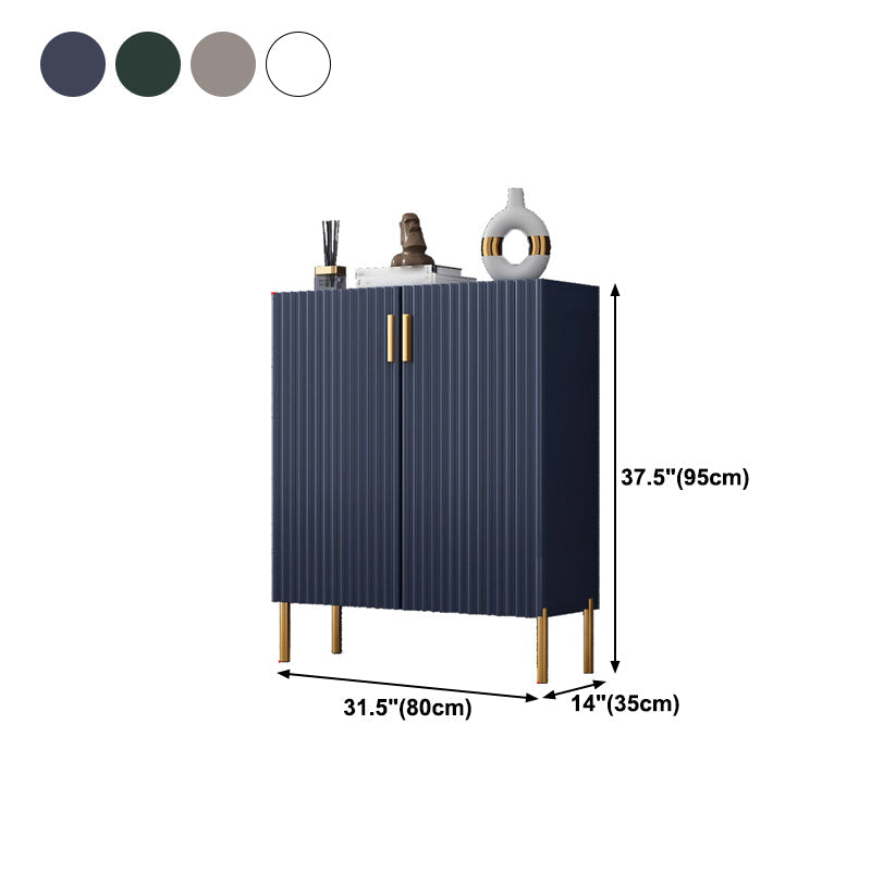 38-inch Height Kitchen Server Light Luxury Buffet Server for Living Room Clearhalo 'buffet_sideboard' 'Buffets & Sideboards' 'furn' 'furn_buffet_sideboard' 'Furniture' 'furniture_buffet_sideboard' 'Kitchen & Dining Furniture' 5048111