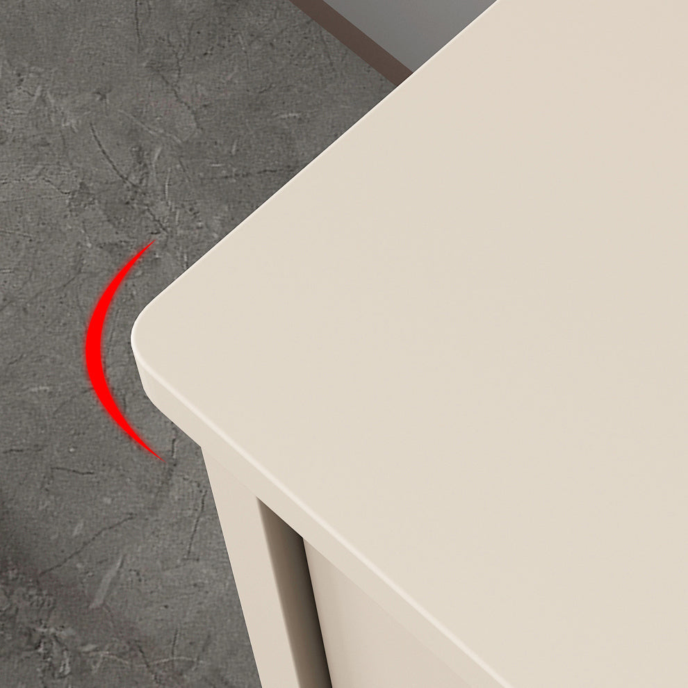 Glass and Sliding Doors Sideboard Modern MDF Kitchen 2-door Breakfront Sideboard Clearhalo 'buffet_sideboard' 'Buffets & Sideboards' 'furn' 'furn_buffet_sideboard' 'Furniture' 'furniture_buffet_sideboard' 'Kitchen & Dining Furniture' 5048126