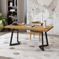 Industrial Style Office Desk Solid Wood Rectangular Home Desk Clearhalo 'furn' 'furn_office_desk' 'Furniture' 'furniture_office_desk' 'Office Desks' 'Office Furniture' 'office_desk' 5048232