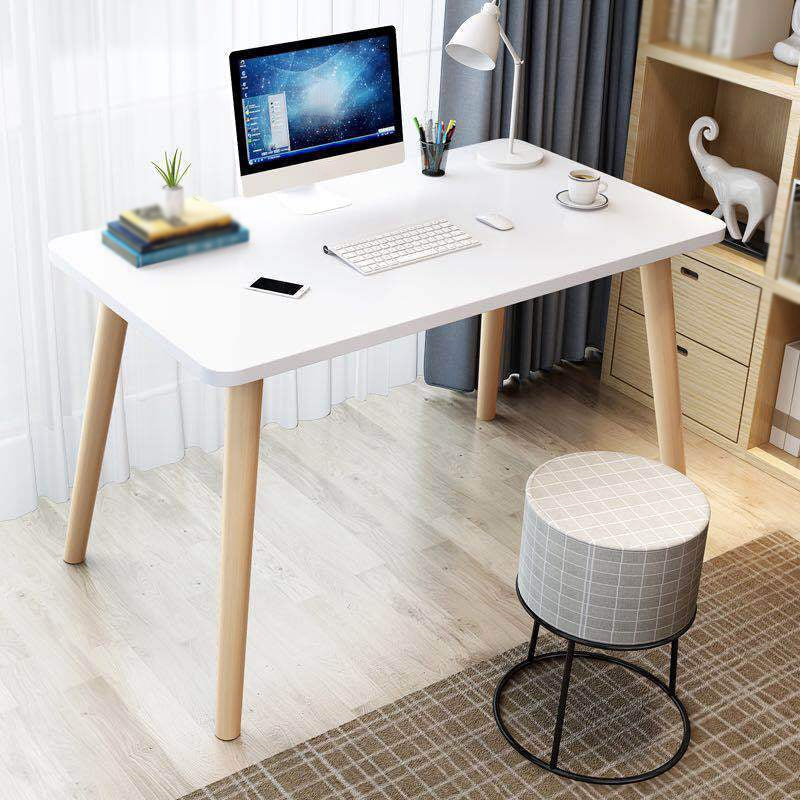 Wooden Home Writing Desk Modern Style Parsons Base Office Desk Clearhalo 'furn' 'furn_office_desk' 'Furniture' 'furniture_office_desk' 'Office Desks' 'Office Furniture' 'office_desk' 5048273
