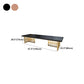 Glam Style Rectangular Office Desk Solid Wood Top Desk with Metal Legs for Office Clearhalo 'furn' 'furn_office_desk' 'Furniture' 'furniture_office_desk' 'Office Desks' 'Office Furniture' 'office_desk' 5048301