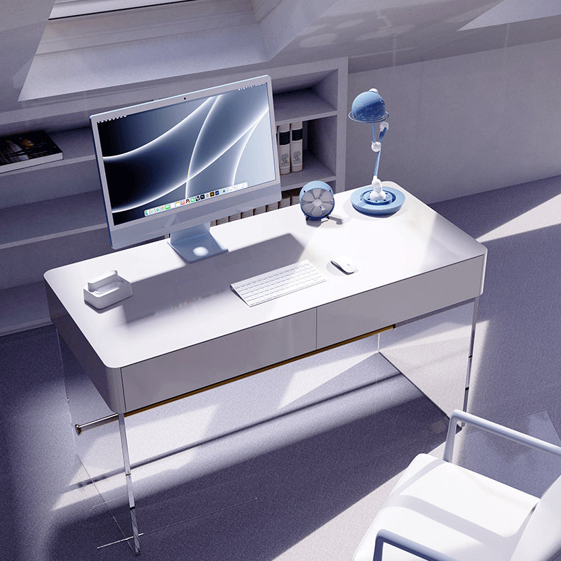 Wooden Rectangular Shape Work Table Luxury Style Writing Desk Clearhalo 'furn' 'furn_office_desk' 'Furniture' 'furniture_office_desk' 'Office Desks' 'Office Furniture' 'office_desk' 5048314