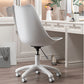 White Nylon Modern Conference Chair Low Back Conference Chair Clearhalo 'Furniture' 'furniture_office_chair' 'Office Chairs' 'Office Furniture' 'office_chair' 5048354