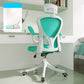 Modern Style Task Chair Adjustable Office Chair with Flip-Up Armrest Green With Headrest Clearhalo 'furn' 'furn_office_chair' 'Furniture' 'furniture_office_chair' 'Office Chairs' 'Office Furniture' 'office_chair' 5048414
