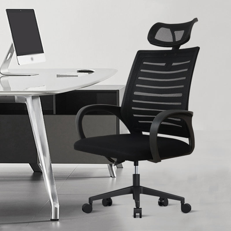 Ergonomic Mesh Task Chair Contemporary Tilt Mechanism Adjustable Seat Height Chair Clearhalo 'furn' 'furn_office_chair' 'Furniture' 'furniture_office_chair' 'Office Chairs' 'Office Furniture' 'office_chair' 5048434